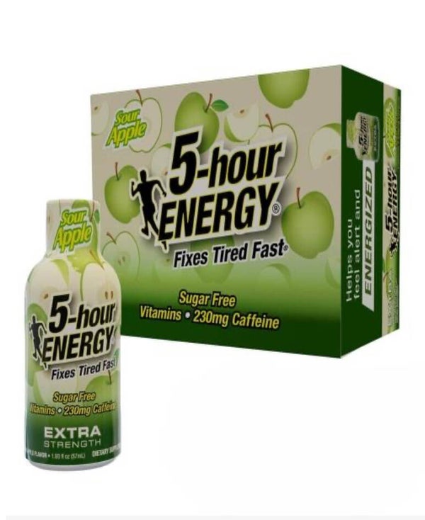 5 Hour Energy Extra Strength Sour Apple 1ct