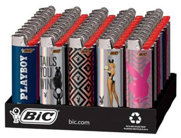 Bic Lighter Limited Playboy - Display Of 50ct