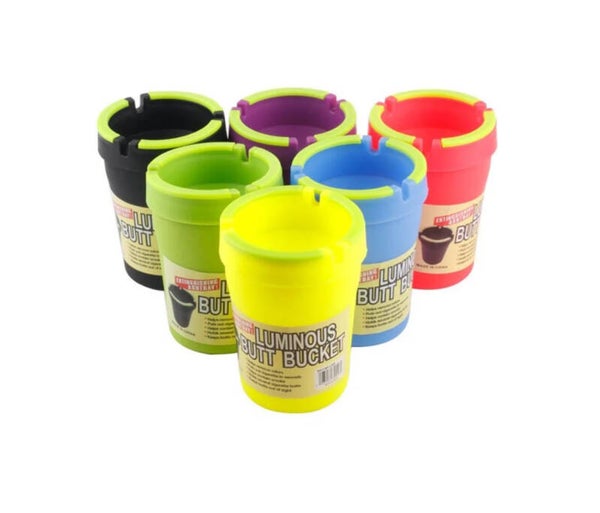 Luminous Butt Bucket Ashtray - Display Of 6