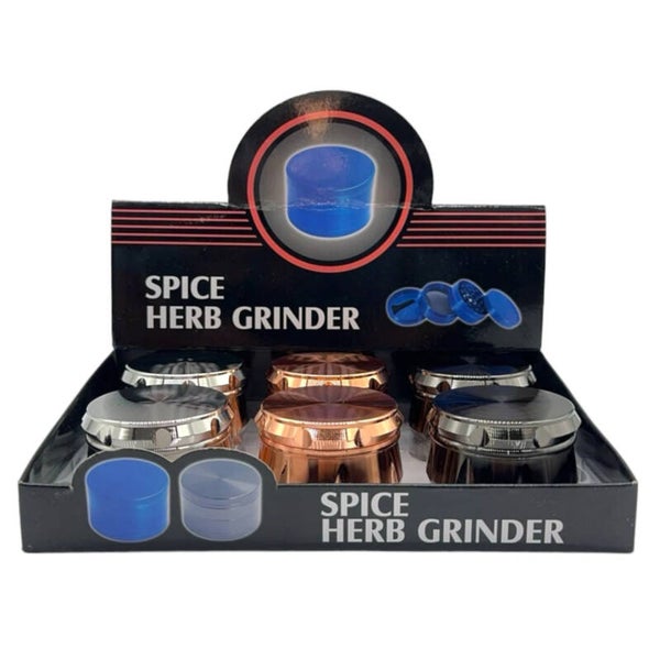 Plain Herb Grinders 6ct Display