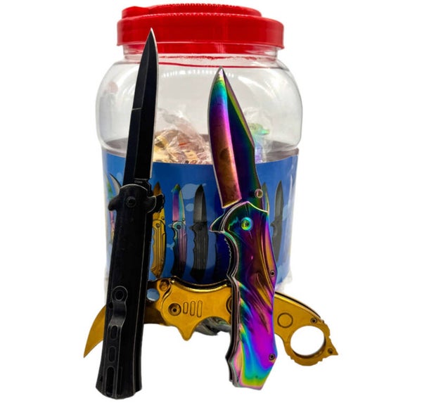 Knife Jar Mix 12CT JR101