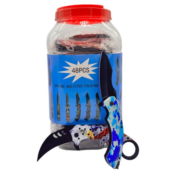 Knife Jar Mix 48CT JR105