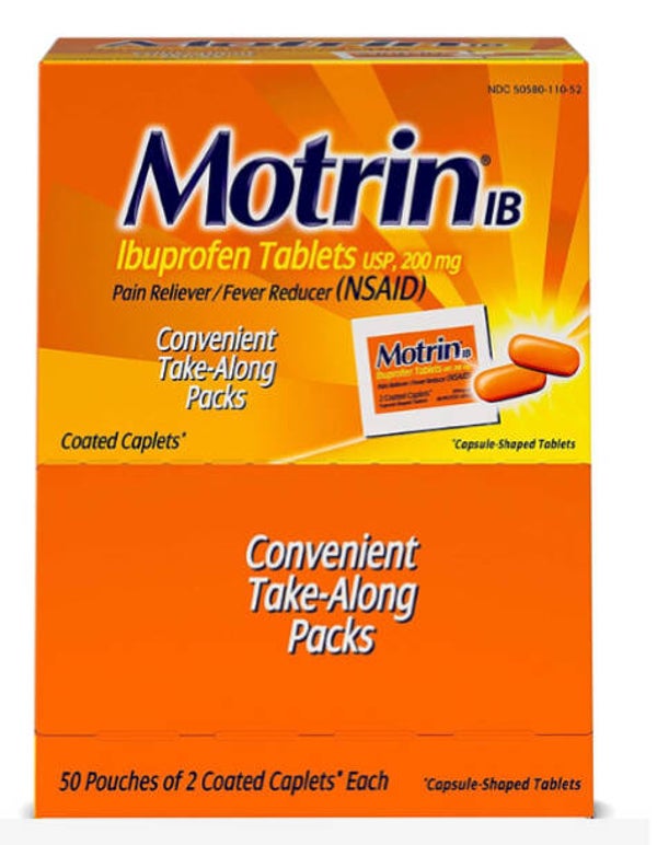 Motrin Caplet 50ct