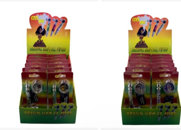 Metal Hand Pipe Display Rick And Morty 1ct