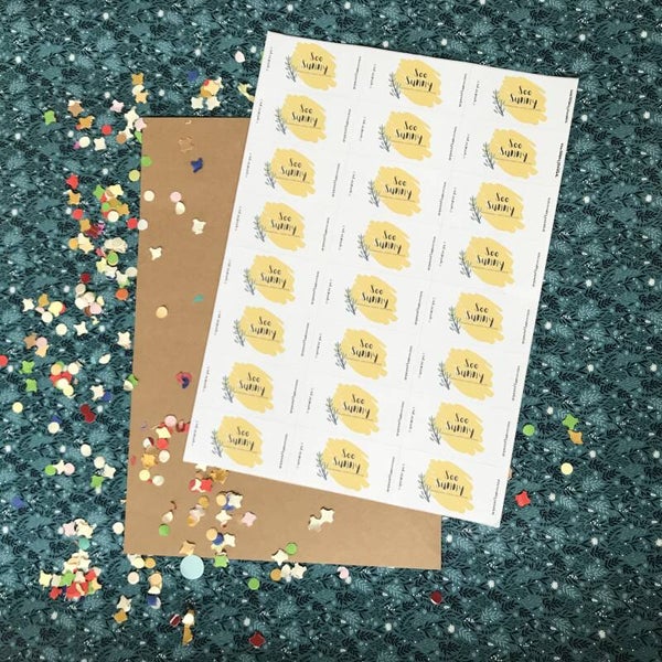Logo stickers