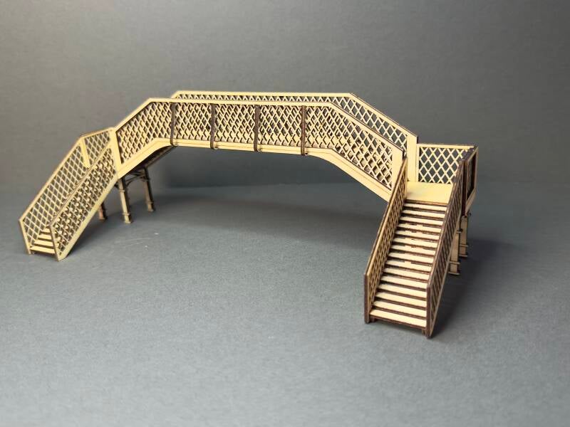 Lattice Style Platform Bridge. v.B04