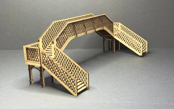 Lattice Style Platform Bridge.