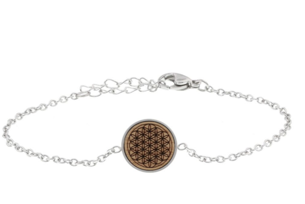 Bracelet "Fleur de Vie" - EYDL WOOD JEWELRY