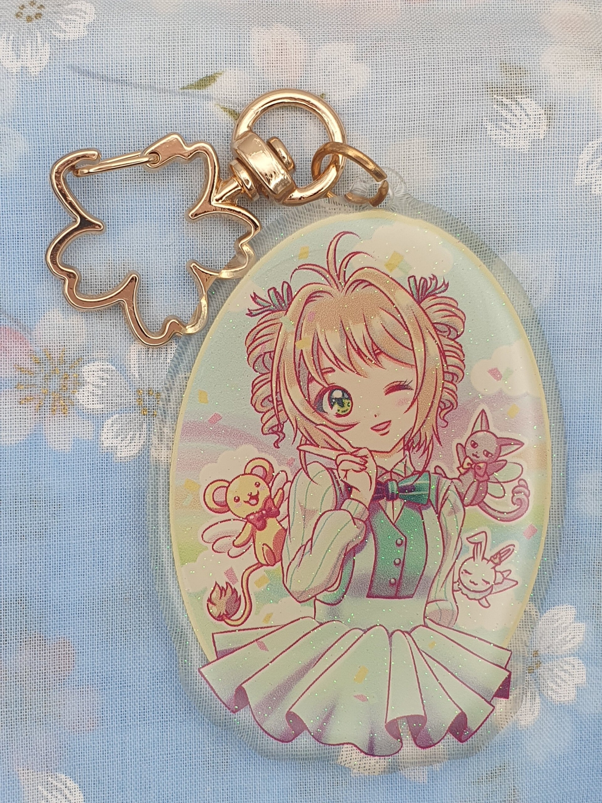 Schlüsselanhänger - Sakura and Friends