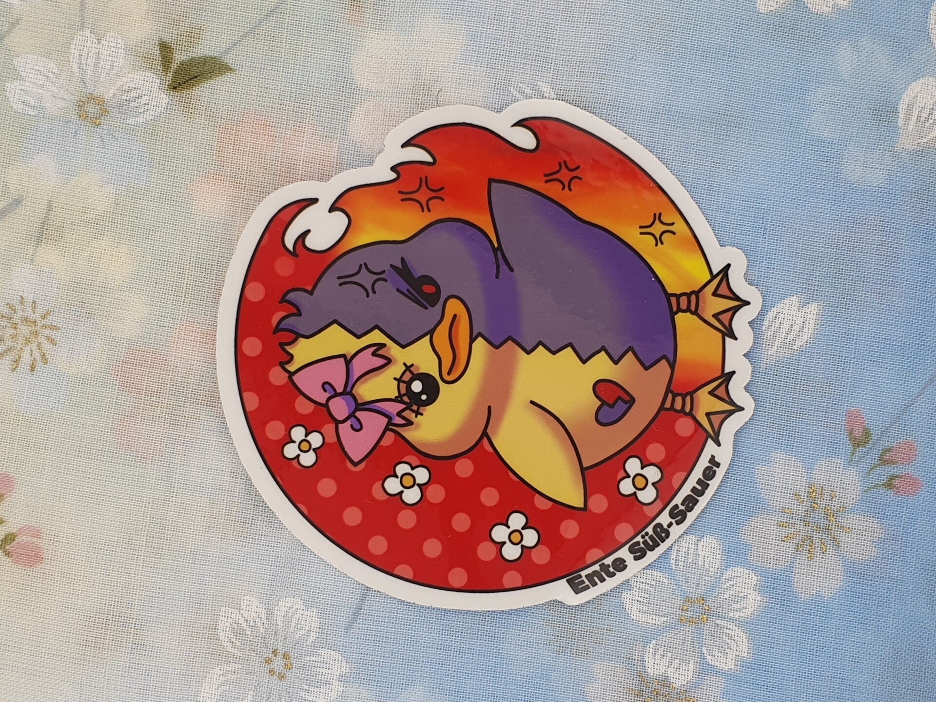 Sticker - Meme - Ente-Süß-Sauer