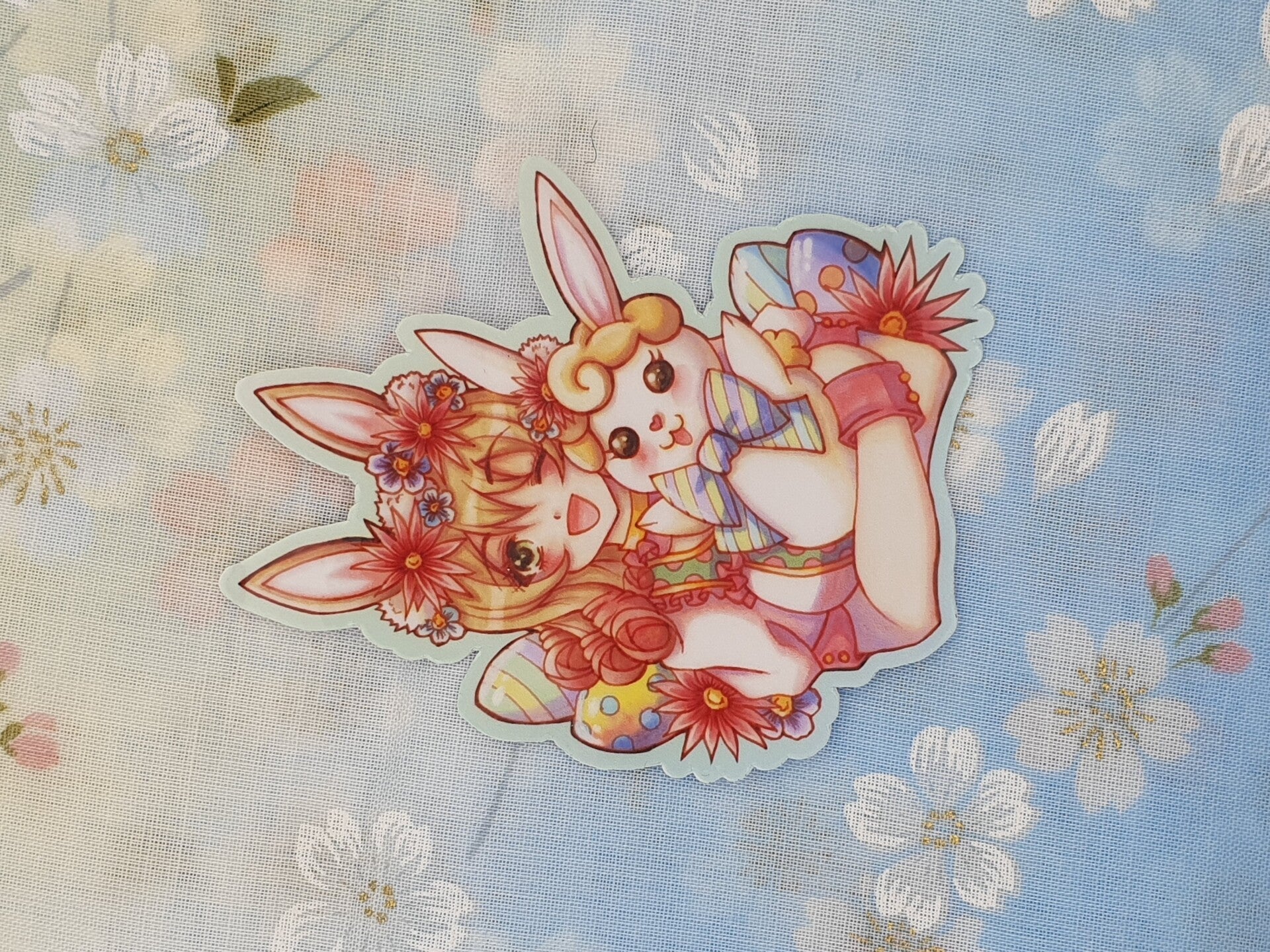 Sticker - Heartlings - Eve und Juniper (Happy Easter)