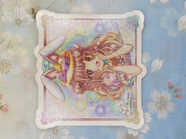 Sticker - Osterhasen Mädchen