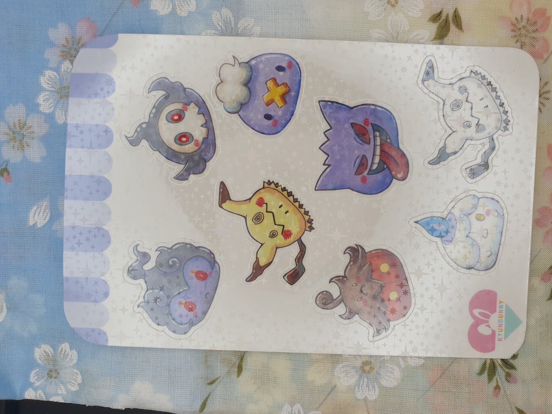 Stickerbogen - Monster Mochis