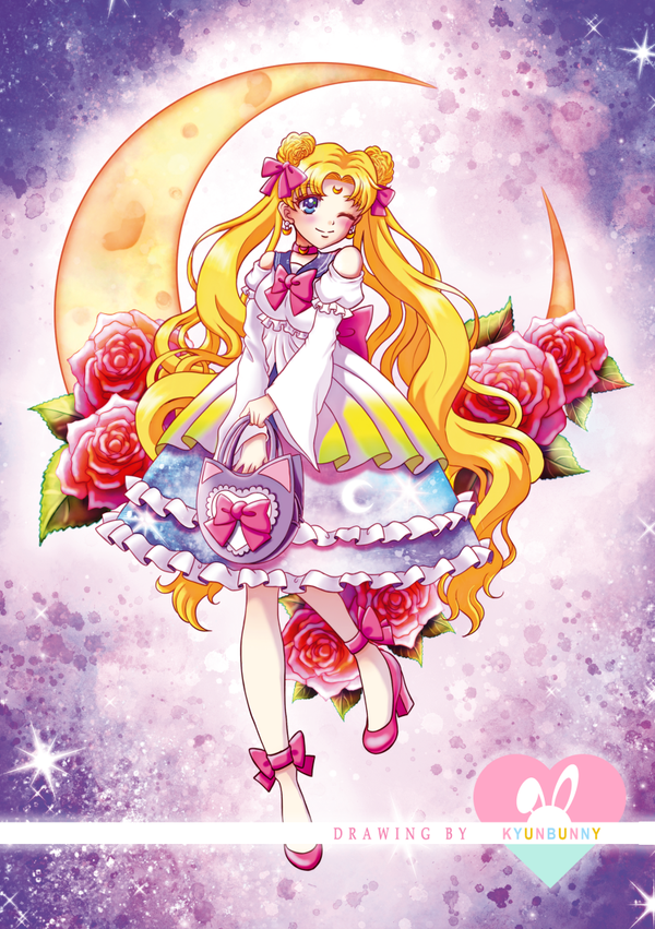 Print - Magical Girl - Moon