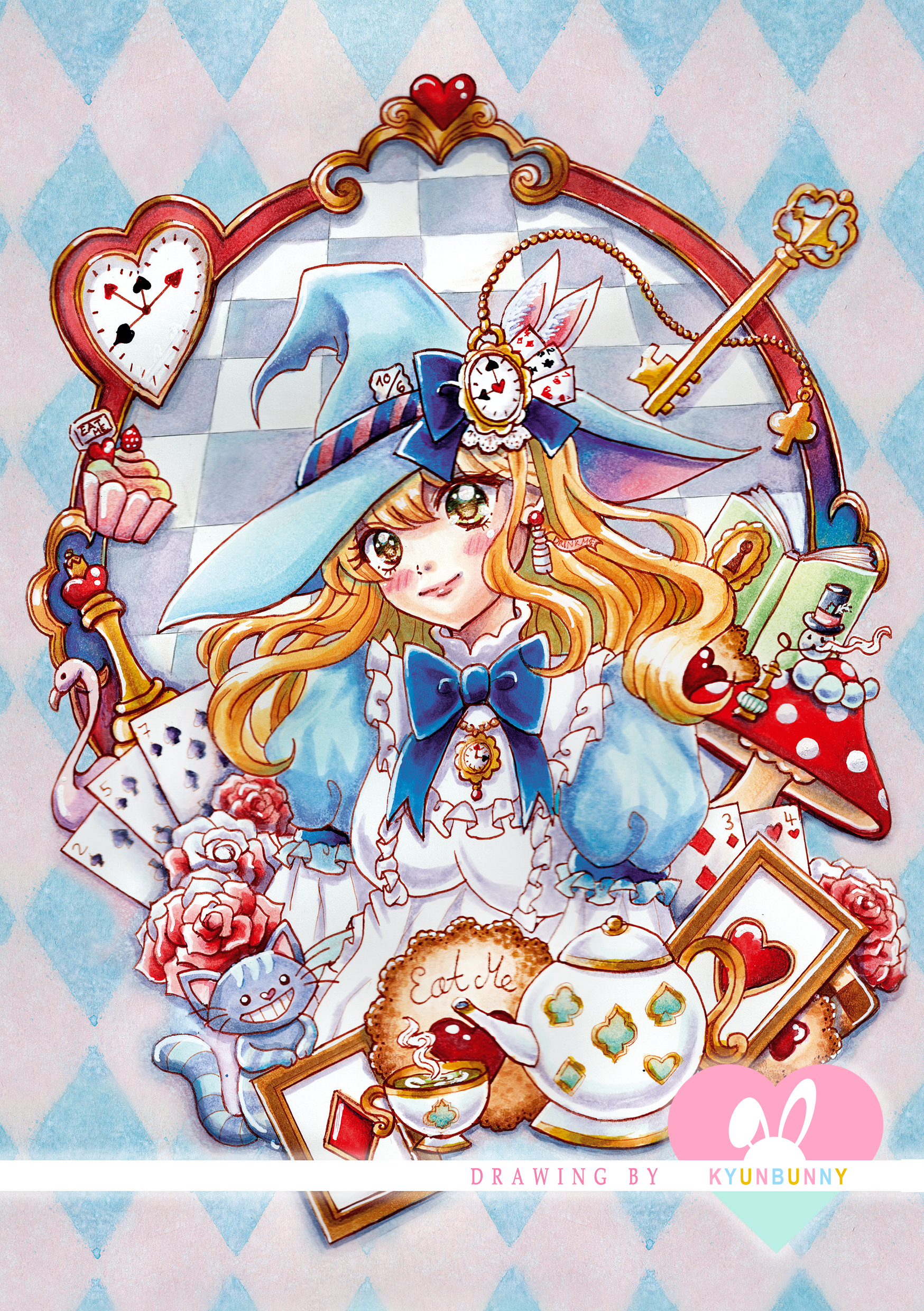 Print - Hexenzirkel - Wunderland Hexe