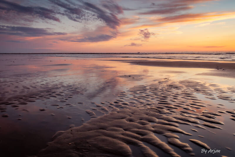 katwijk; zonsondergang, landschap, landscape, mooielucht