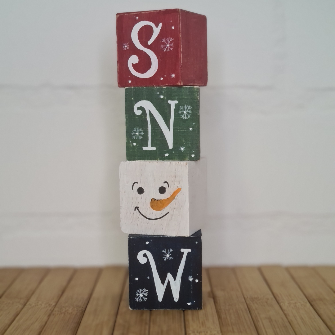 Kerst decoratie - SNOW