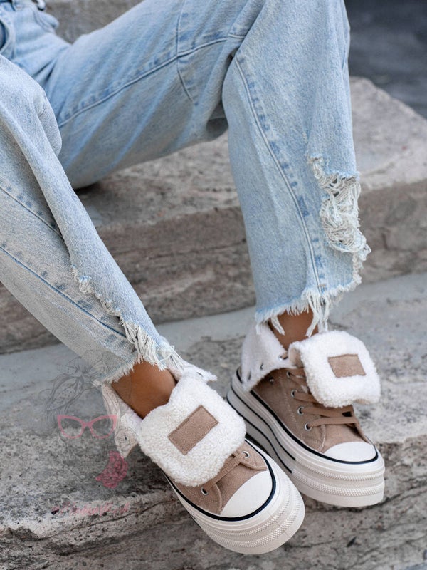 Frosty Step by HotShoes – Warme & Fashionable hoge winter Sneakers