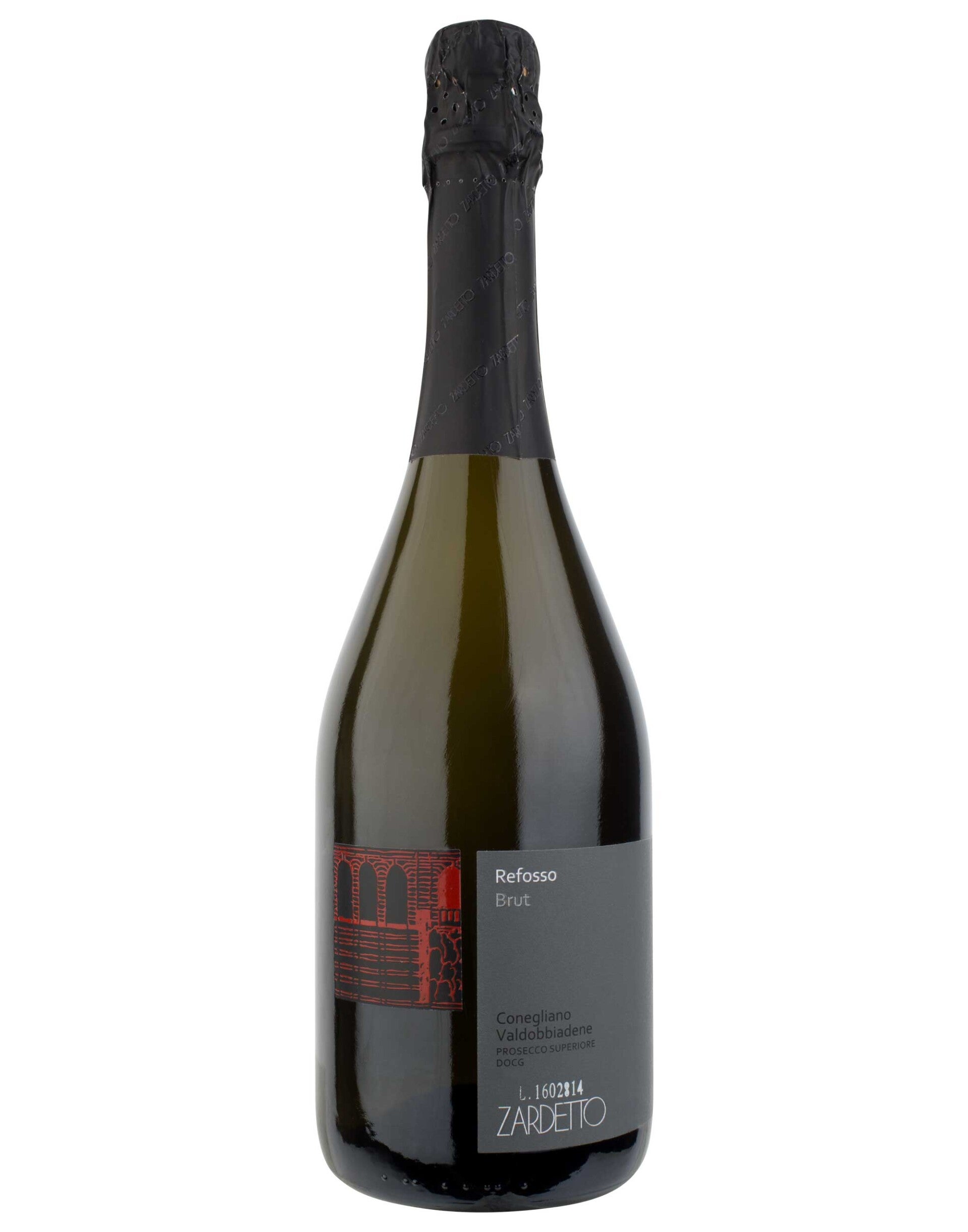 Zardetto Prosecco Superiore Refosso Brut DOCG Conegliano Valdobbiadene