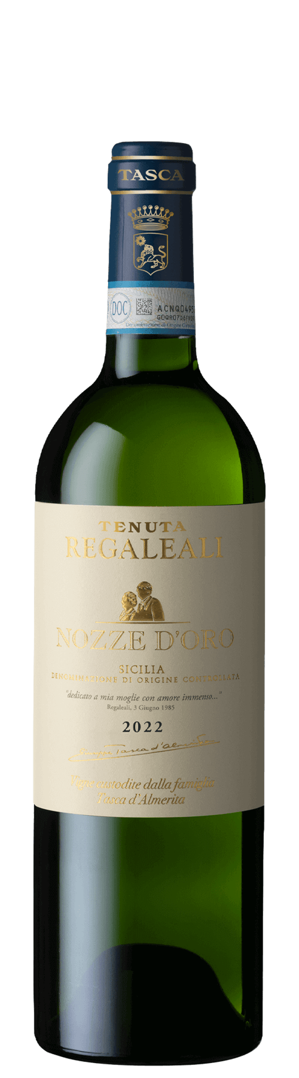 Tenuta Regaleali Nozze D'Oro Contea Di Sclafani Sicilia Bianco DOC 75cl 2022