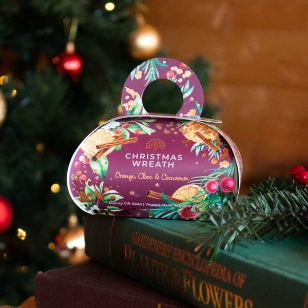 The English soap Company Christmas Wreath zeep