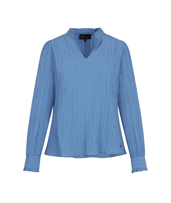 Elvira Blouse Julie Sky Blue