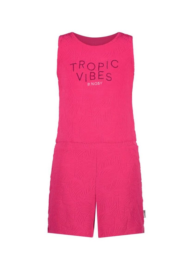 B.Nosy Jumpsuit Teddy Bright Pink