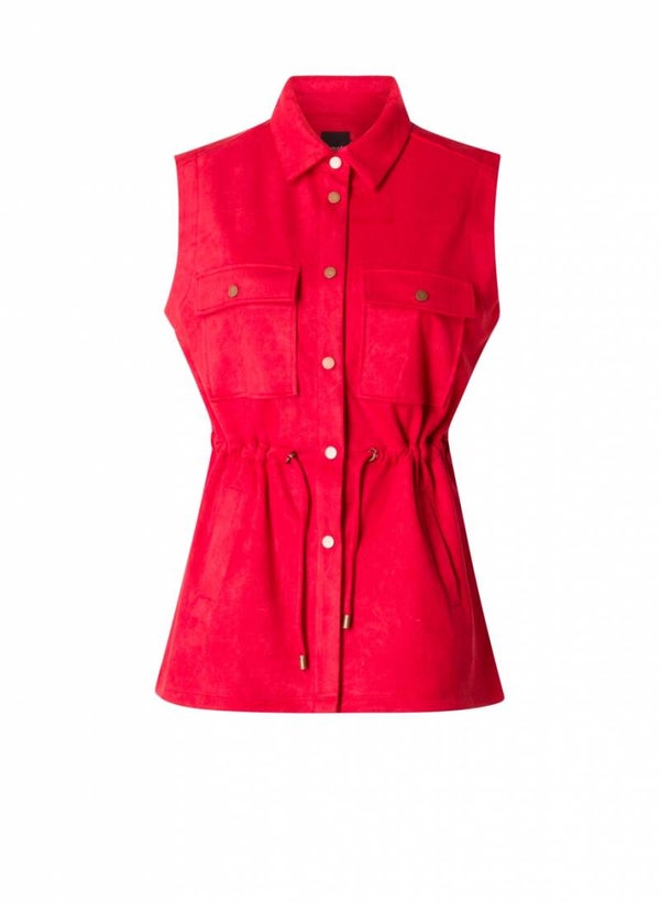 Yest Gilet Farisa Soft Red
