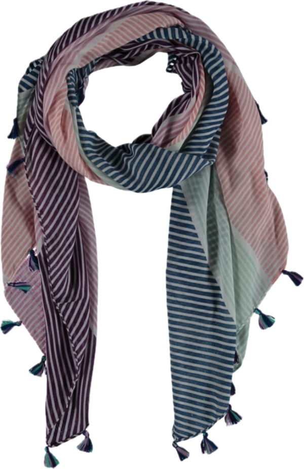 Hailys Sjaal Ma44rie Pink Multicolor