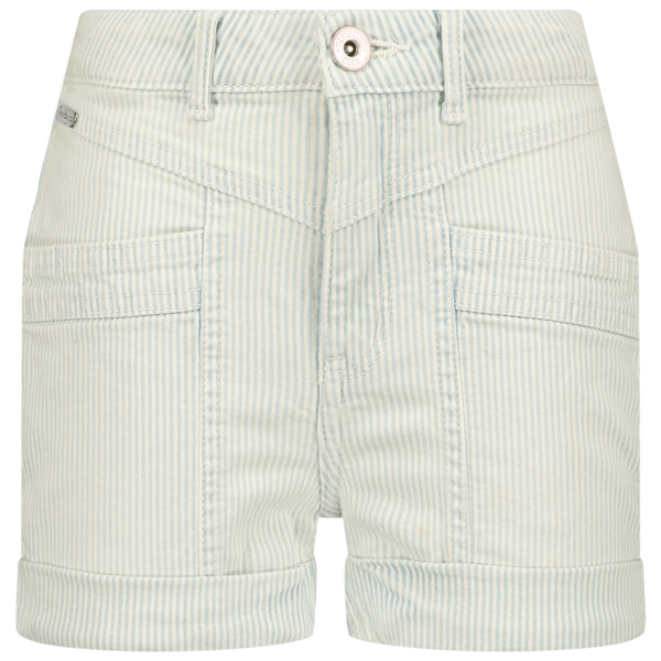 Vingino Short Dani Striped Denim