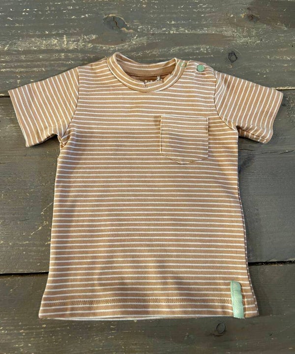Dirkje shirt streep beige