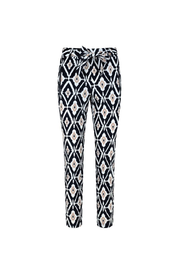 Elvira trouser marissa square Navy travelstof