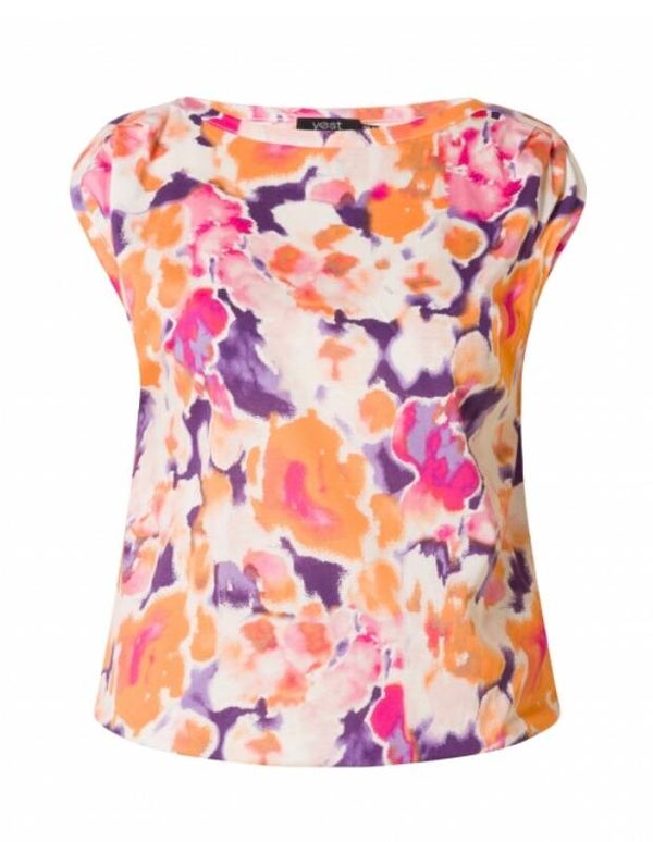 Yest Shirt Zoirada faded orange milticolor