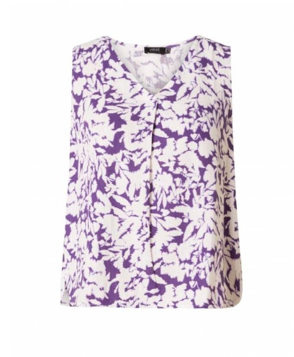 Yest tanktop Zelda purple white