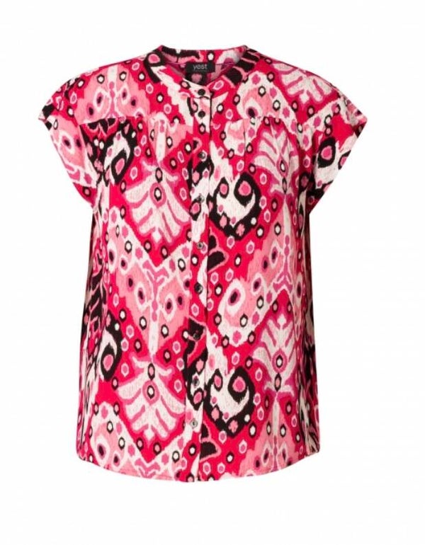 Yest Blouse Gallion spice red multicolor