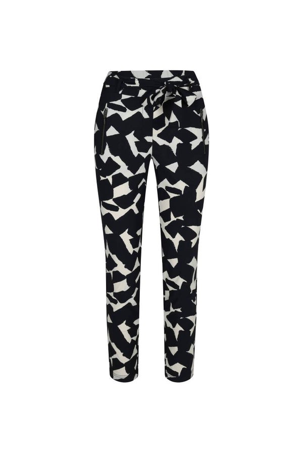 Elvira Trouser Marissa Graphic travel print travelstof (Kopie)