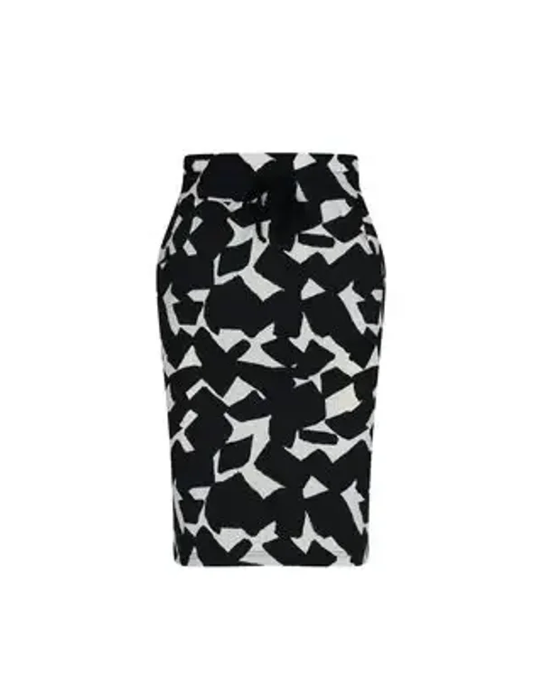 Elvira skirt Carmen graphic travel print travelstof