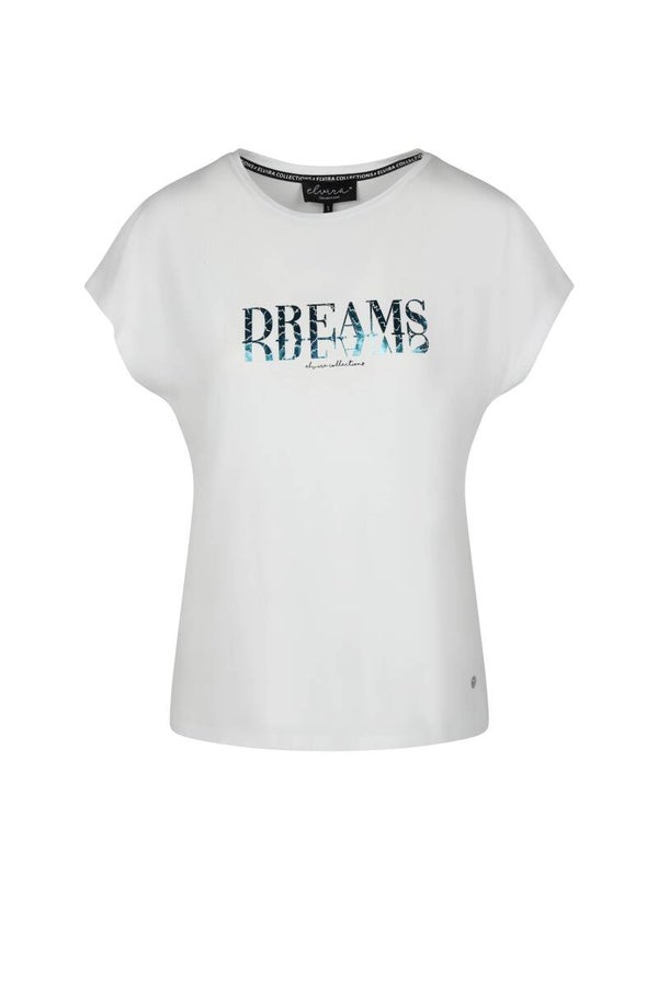 Elvira t-shirt dreams white