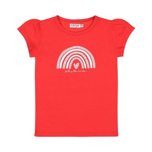 Dirkje T-shirt Bright Red
