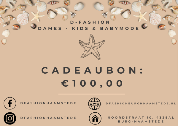 Cadeaubon €100,00