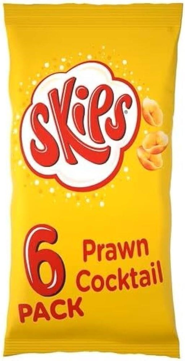 Skips Prawn Cocktail 6 Pack