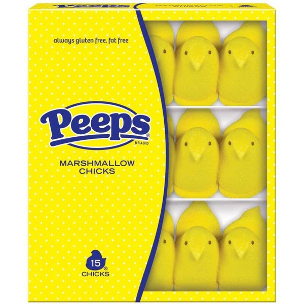 Peeps Chicks Yellow 15 Pack