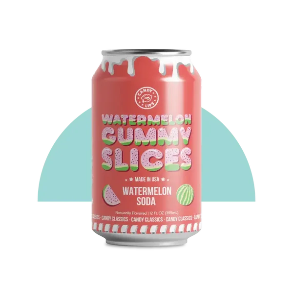 Candy Lips Watermelon Gummy Slices