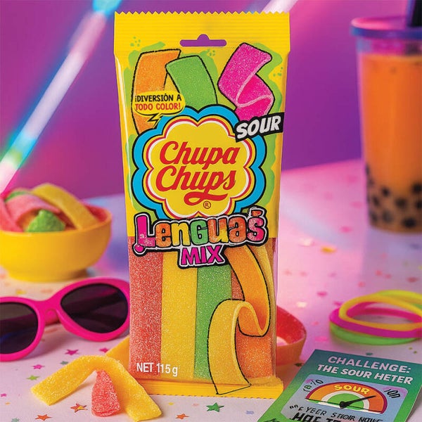 Chupa Chups Sour Belts Mixed