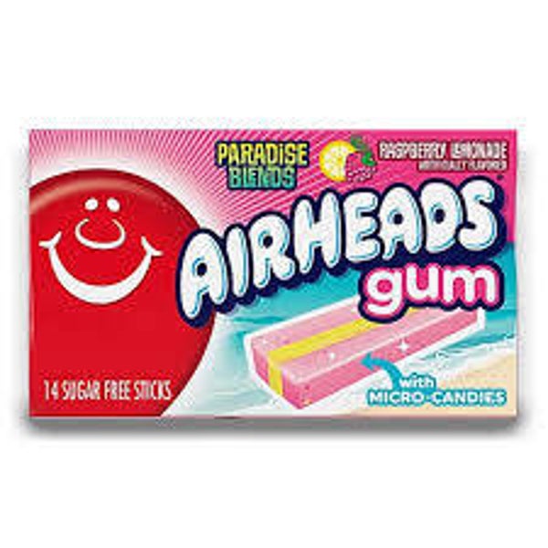 Airheads Raspberry Lemonade Gum