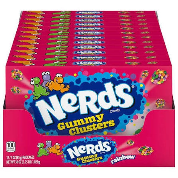 Nerds Gummy Clusters x12