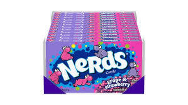 Nerds Grape and Strawberry x12