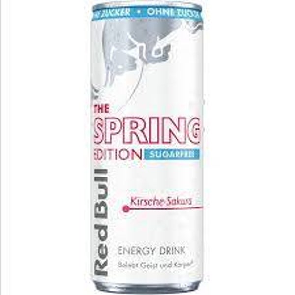 RedBull Cherry Sakura Sugar Free Pre Order Late July