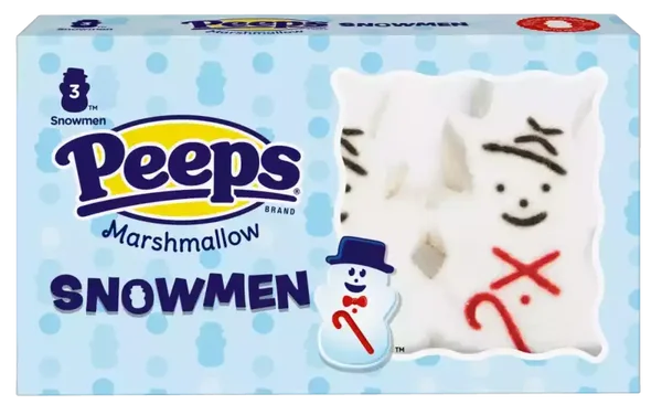 Peeps Marshmallow Snowmen 3 Pack