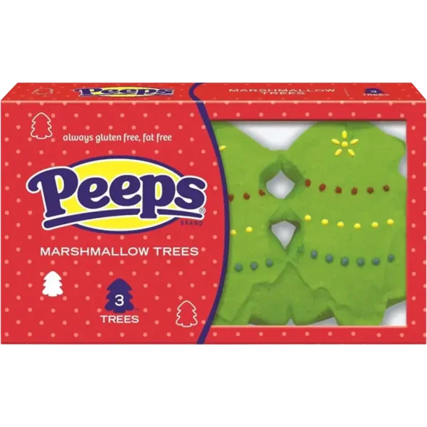 Peeps Marshmallow Christmas Trees 3 Pack